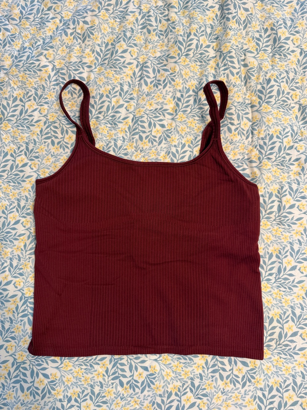 Ebb to Street Scoop Cropped Tank B/C